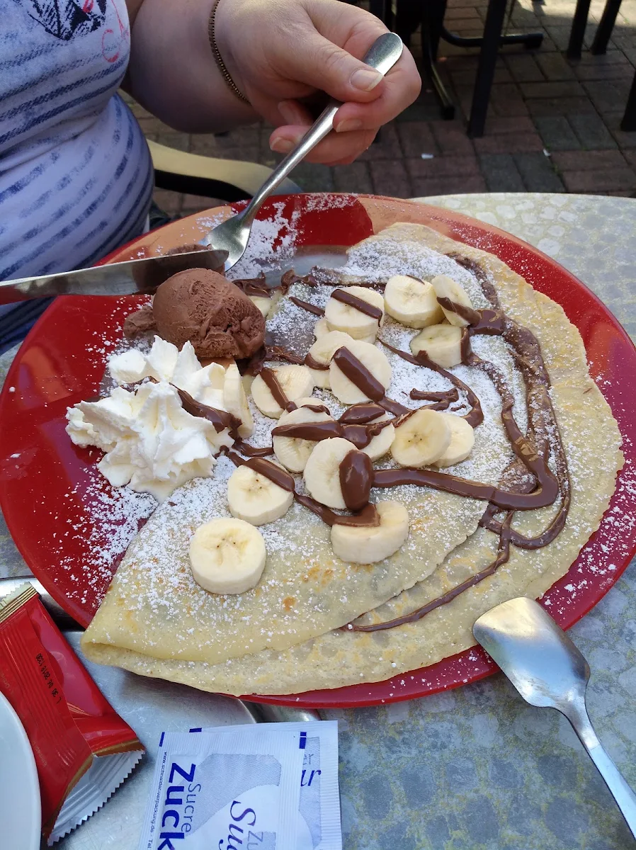 Crepes Mit Eis