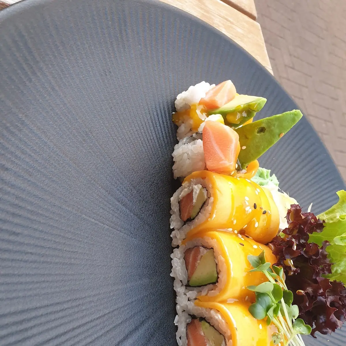 Mango Sake Roll