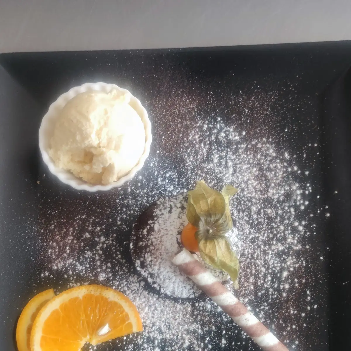 Schokosoufflé Mit Eis