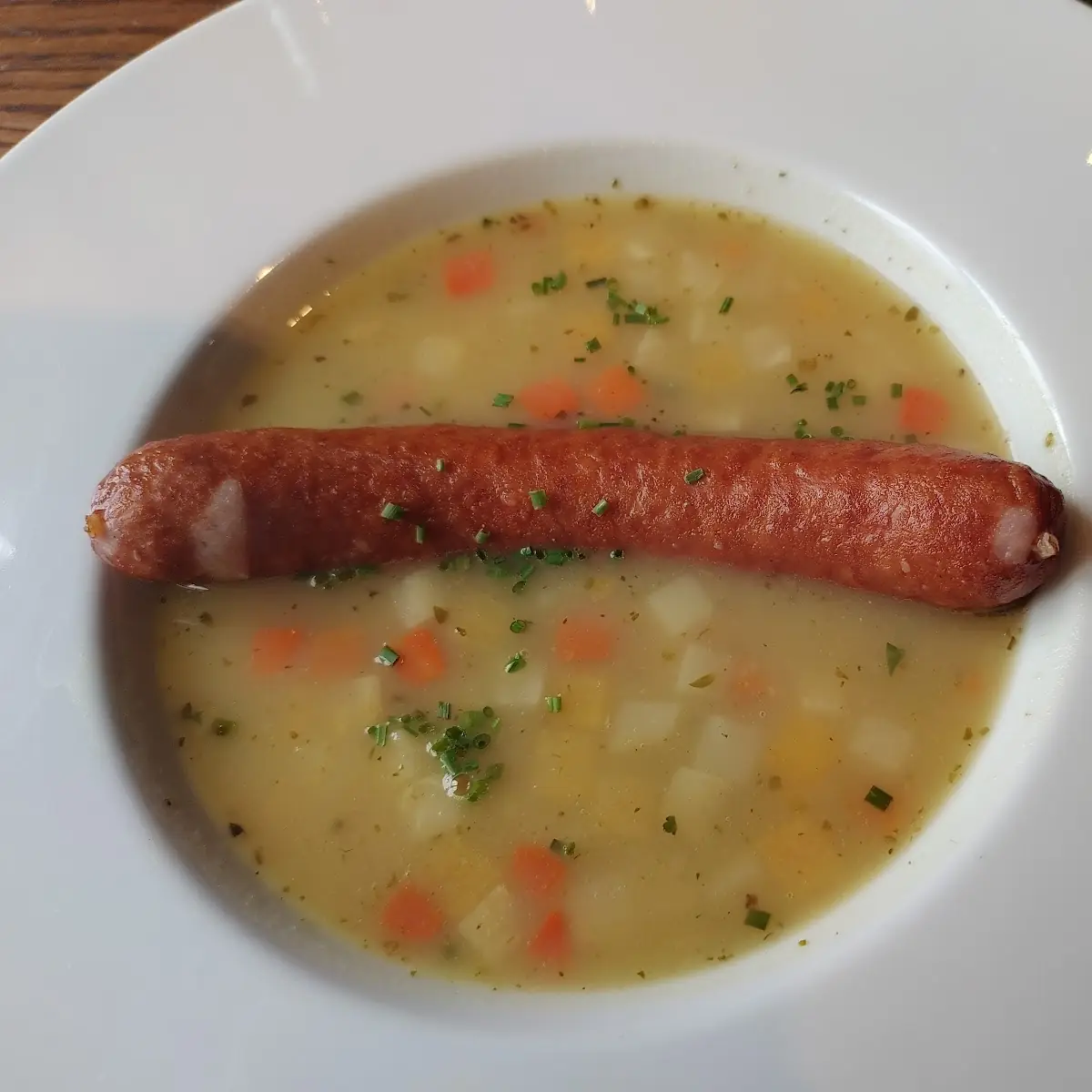 Mettwurstsuppe