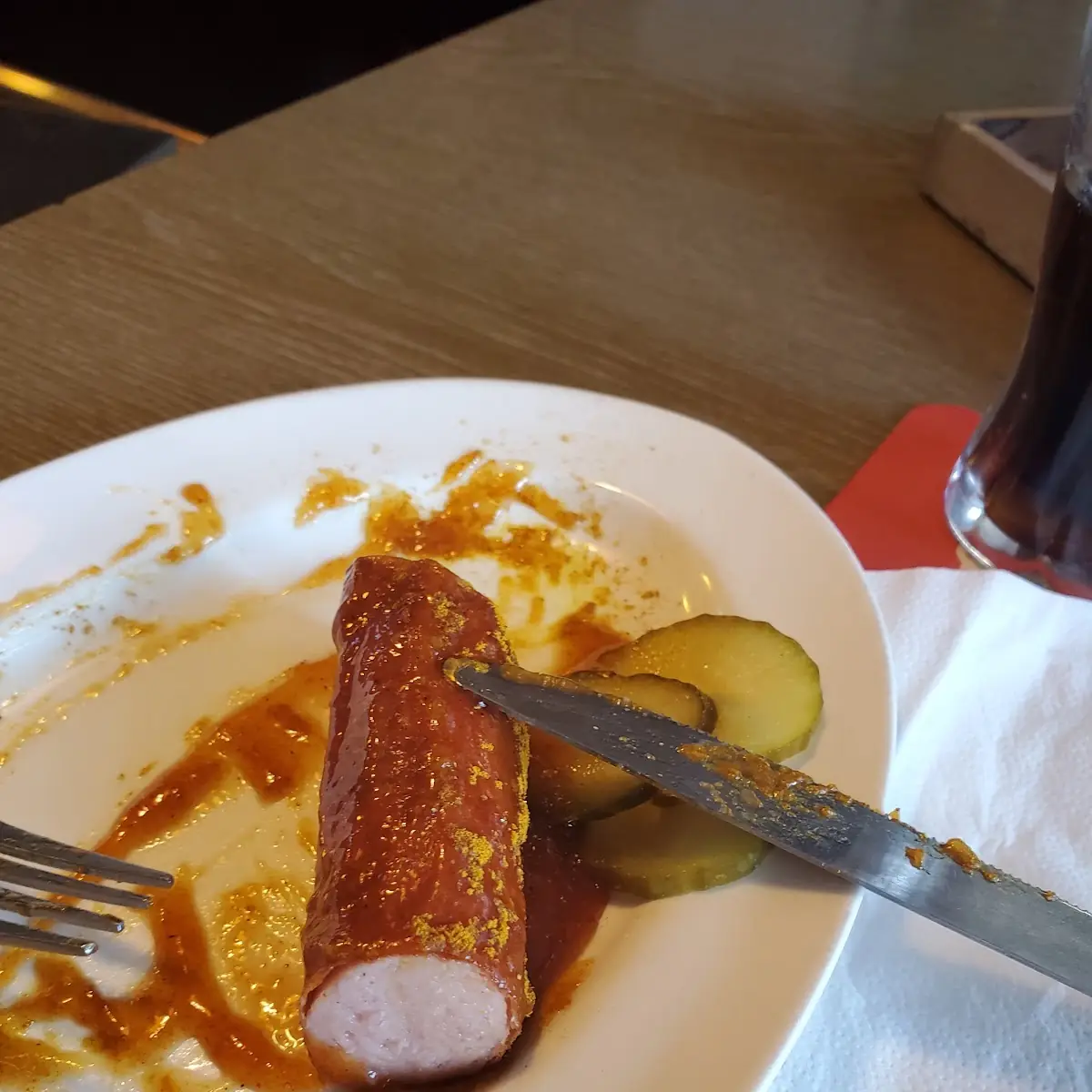 Curry Wurst, Schons Grillgaststätte