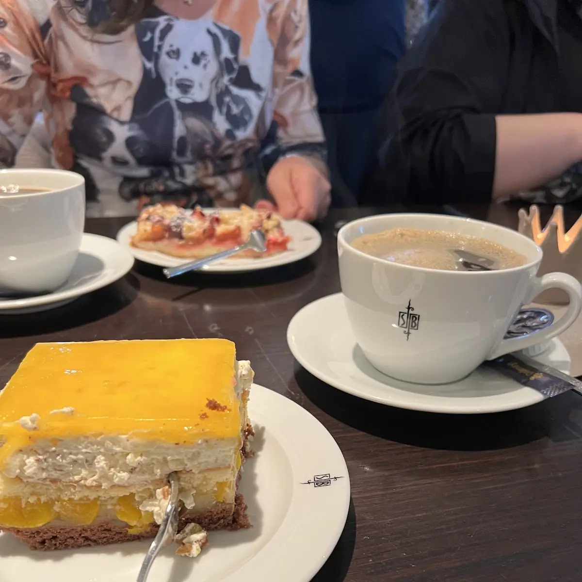 Mandarin Cake and Coffee