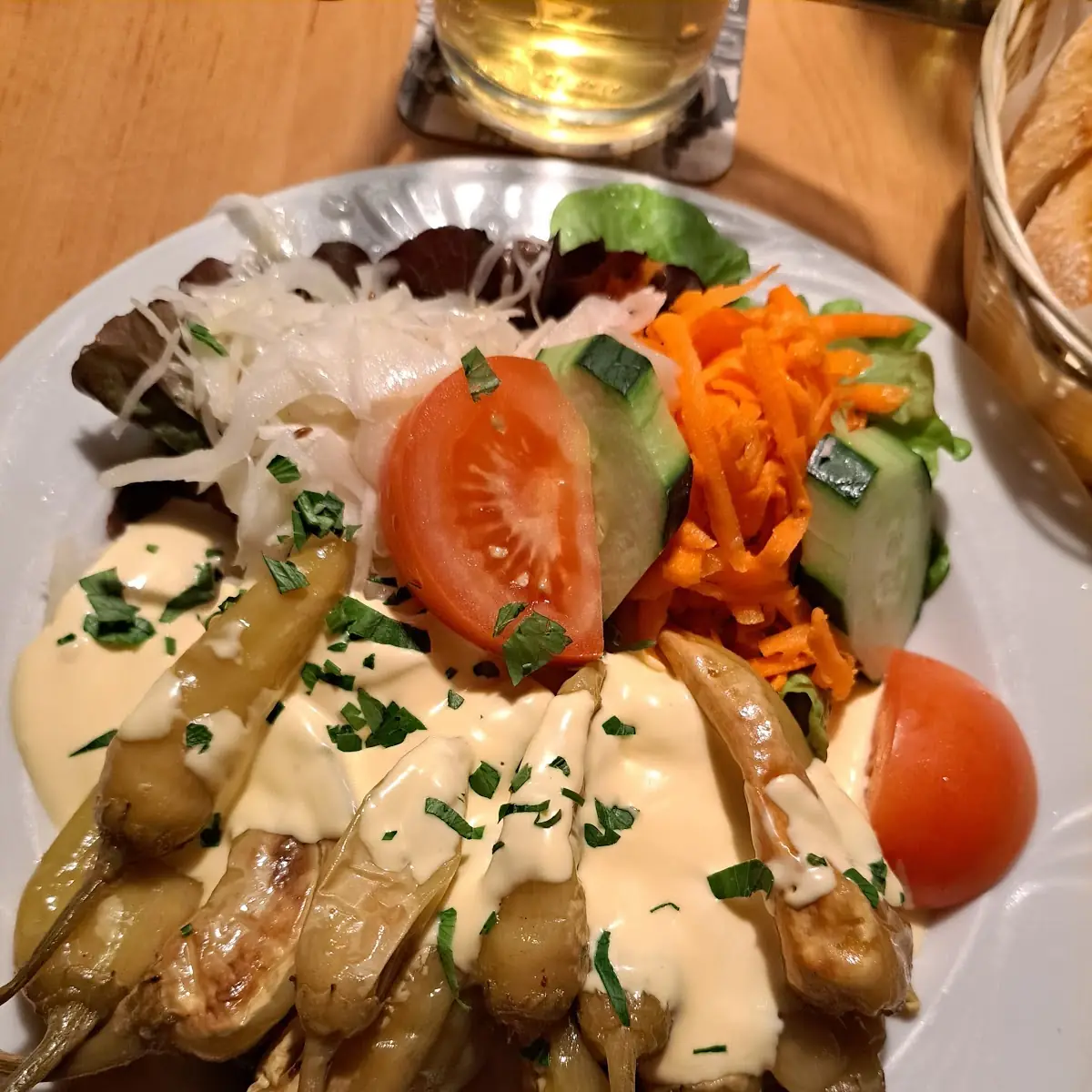 Gegrillte Pepperonis