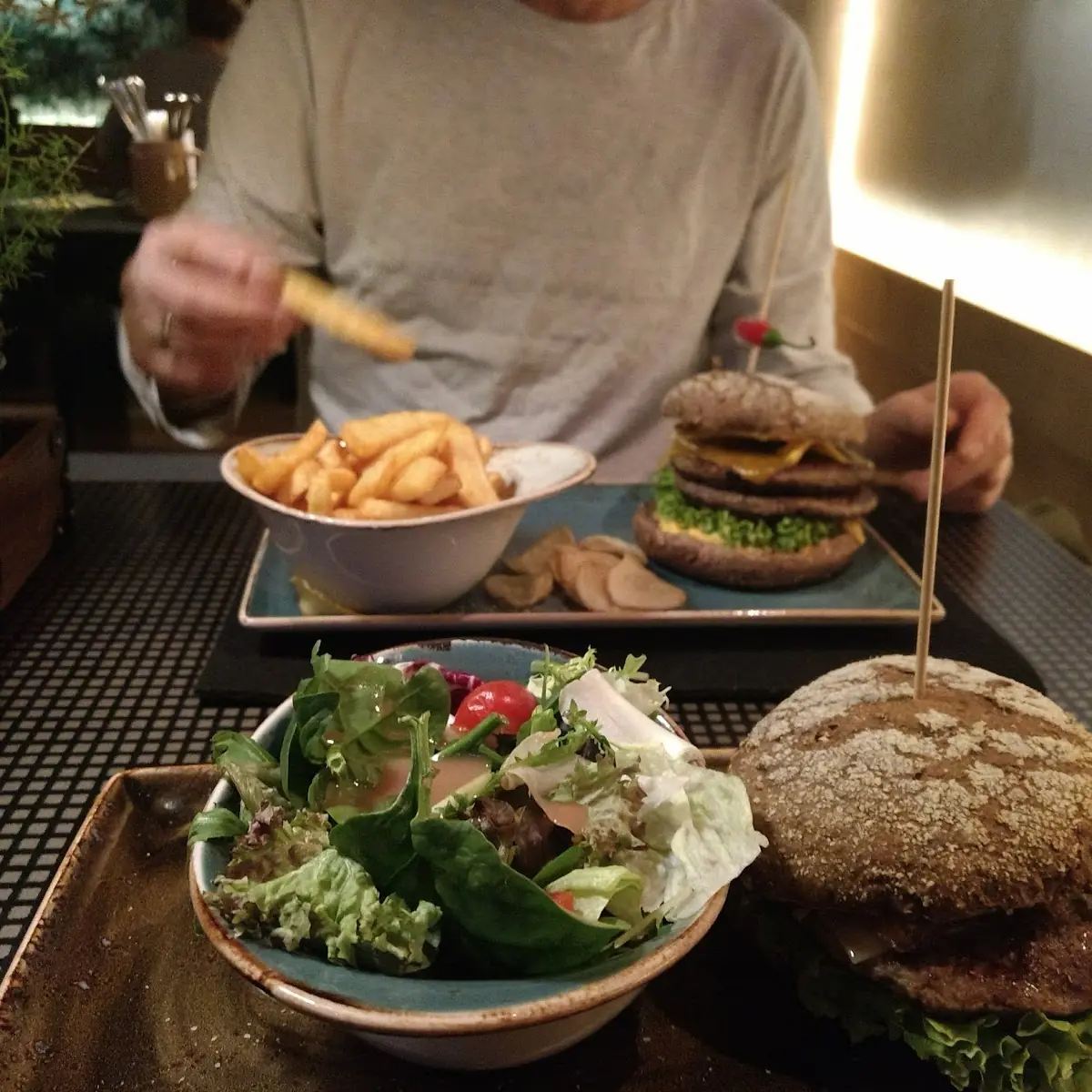 Smash Burger Menü