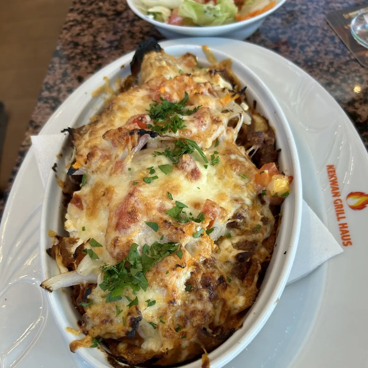 Kebab Überbacken