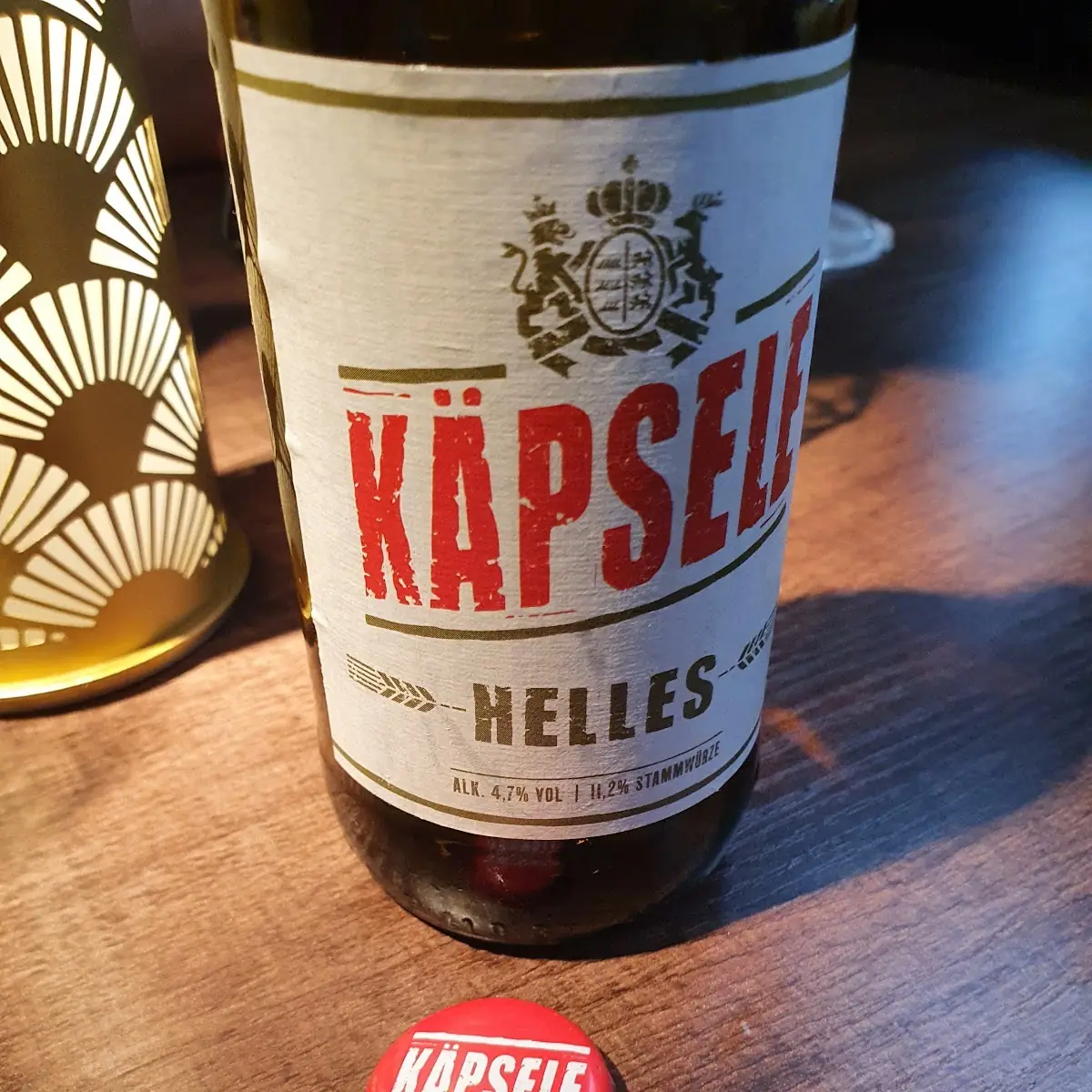 Bier Käpseles Ein Helles