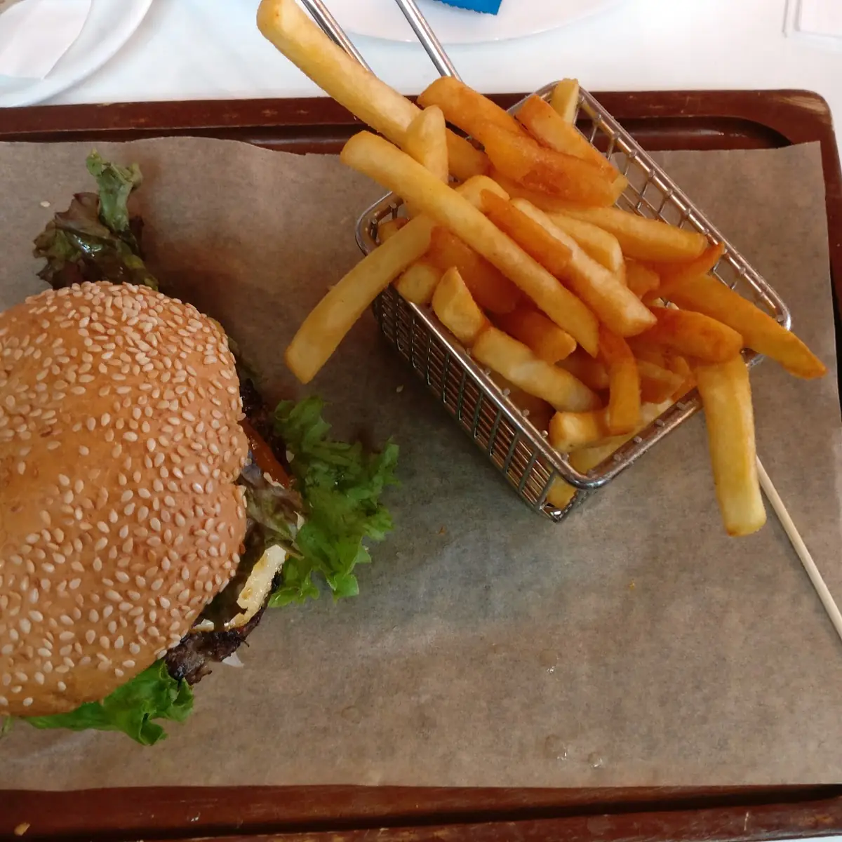 Burger Menü