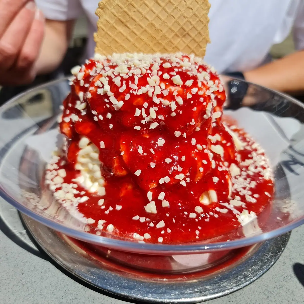 Spaghetti Eis