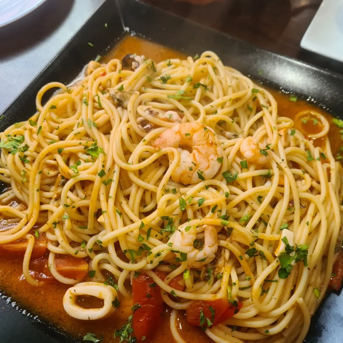 Spaghetti Meeresfrüchte