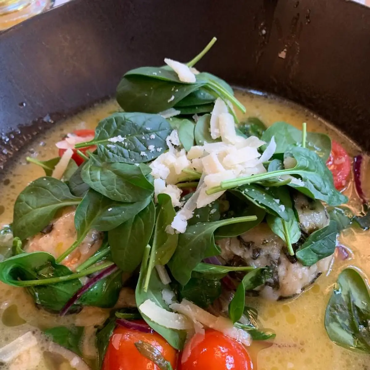 Spinatknödel