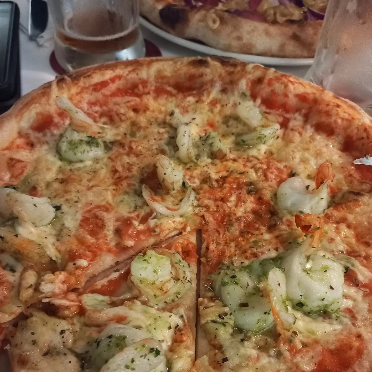 Pizza Scampi