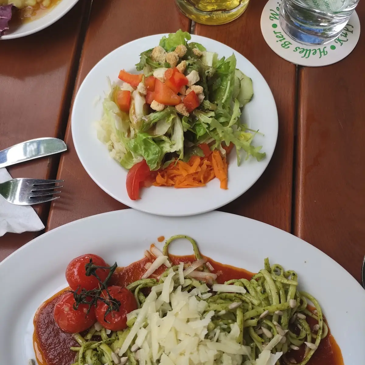Bärlauchnudeln