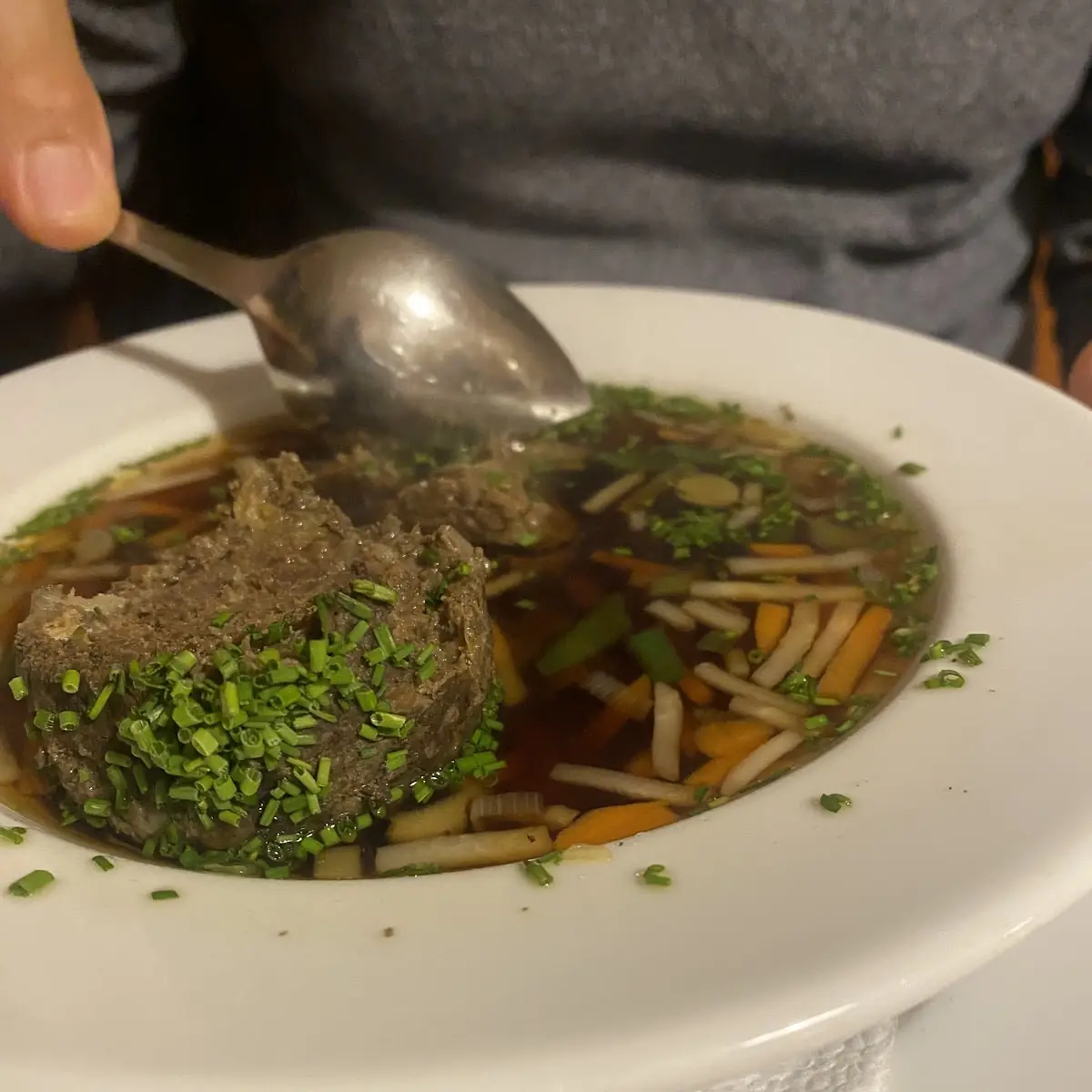 Leberknödel Suppe