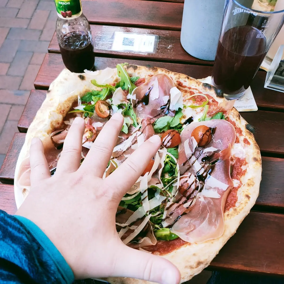 Serrano-pizza