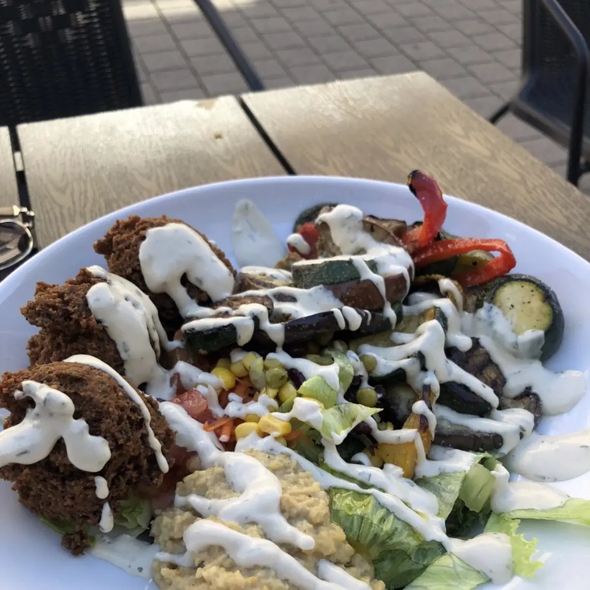 Salat Grillgemüse
