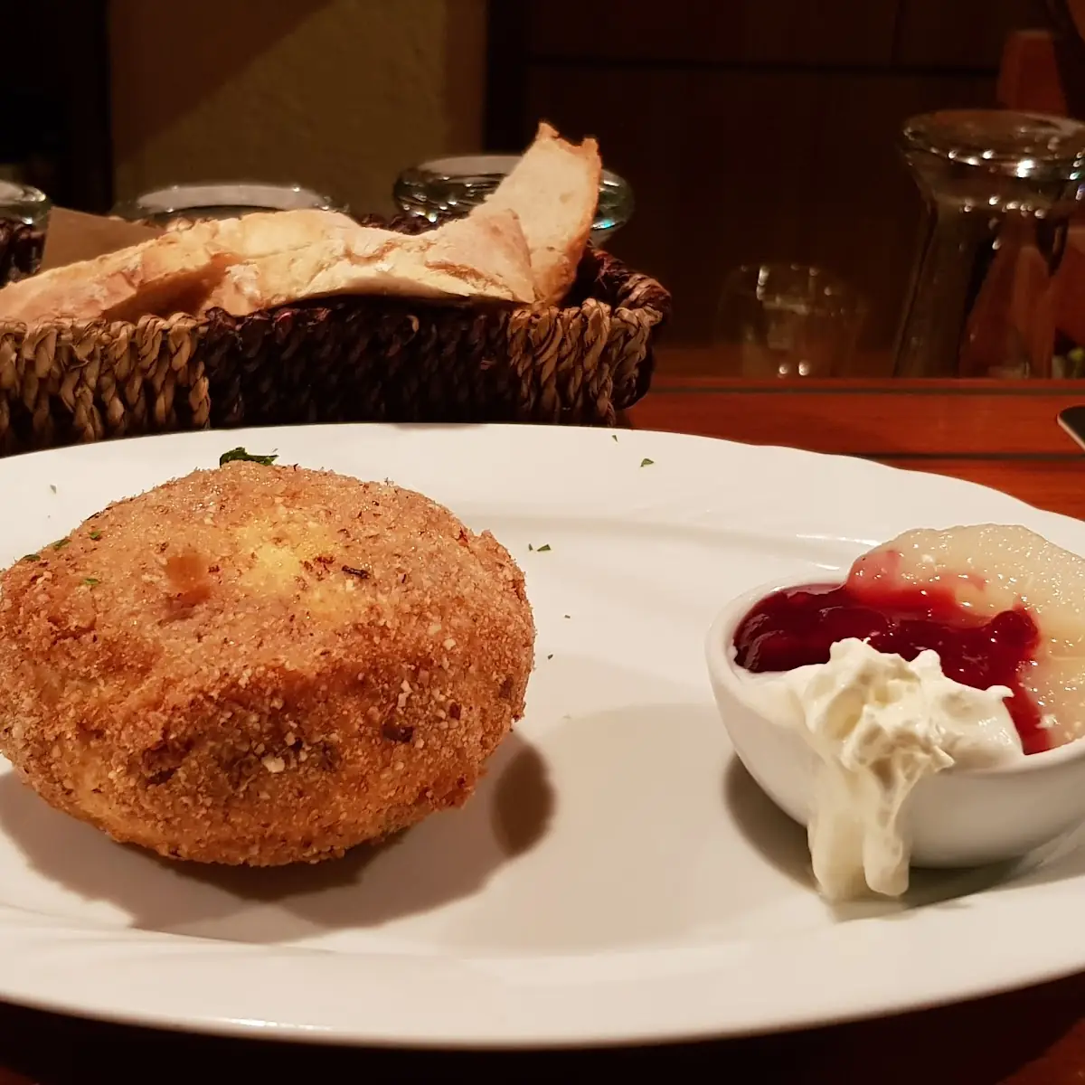 Gebackener Camembert