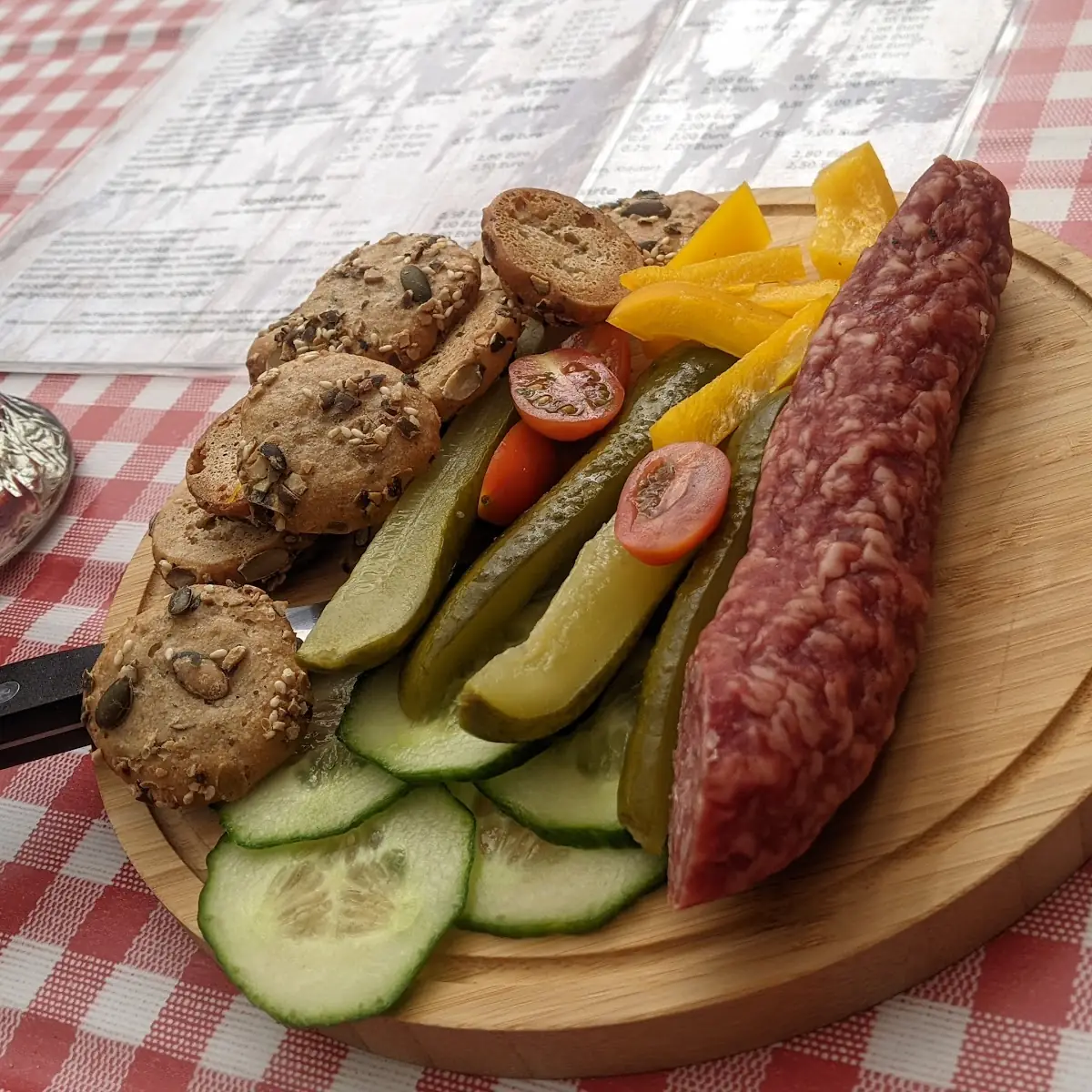 Knackwurst-teller
