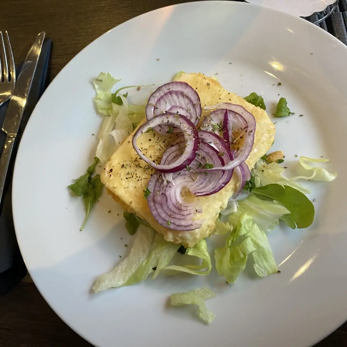 Gebackener Saganaki