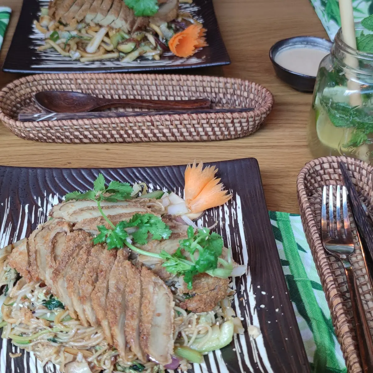 Bin Xao 19c, Com Chay vegan, south-east asian Kitchen