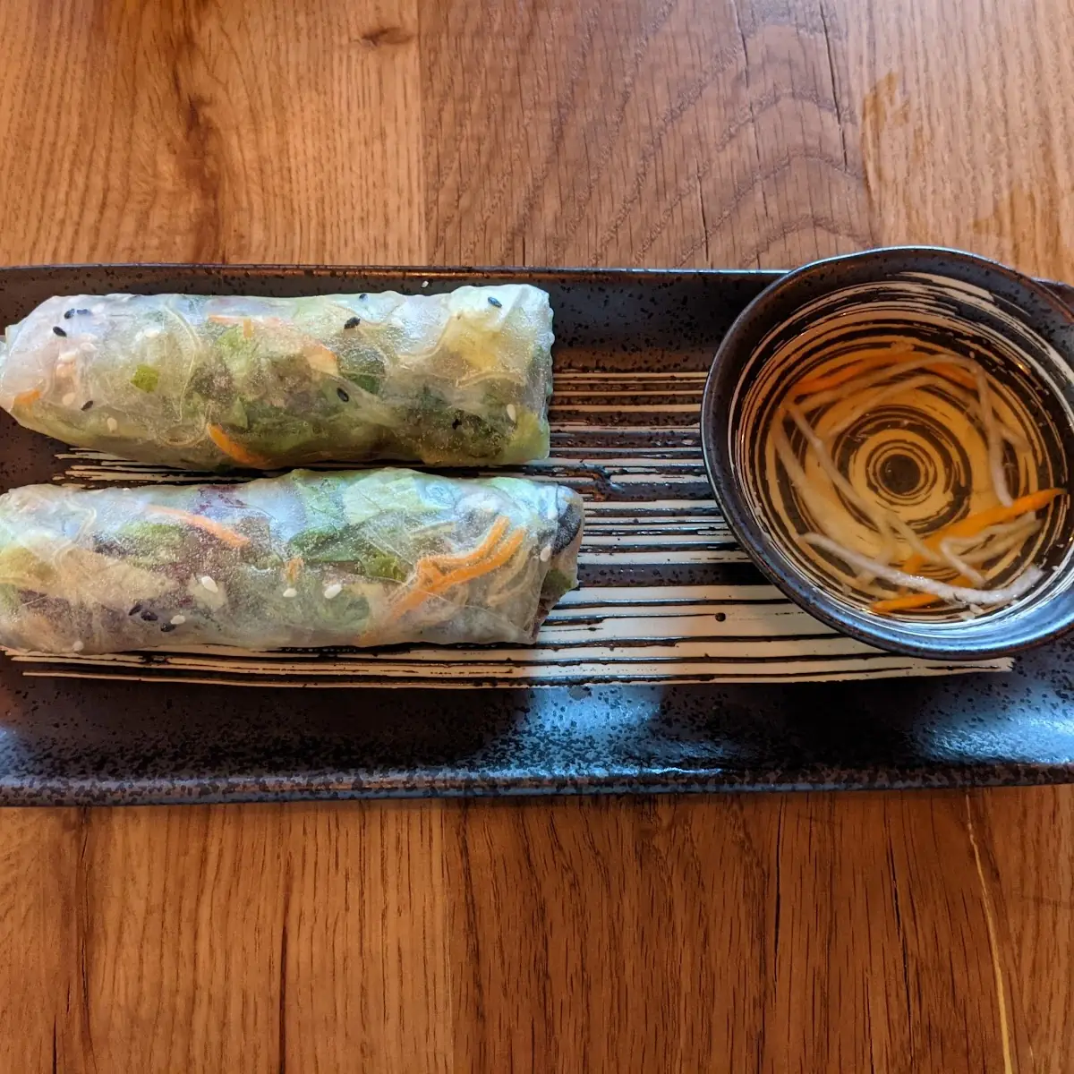 Sommerrollen, Com Chay vegan, south-east asian Kitchen