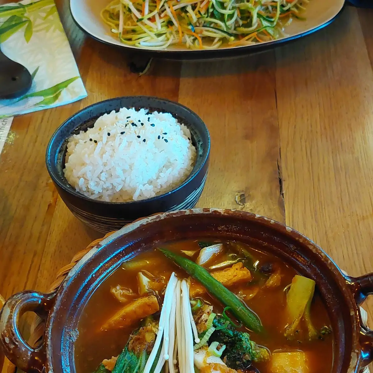 Udon Cary, Com Chay vegan, south-east asian Kitchen