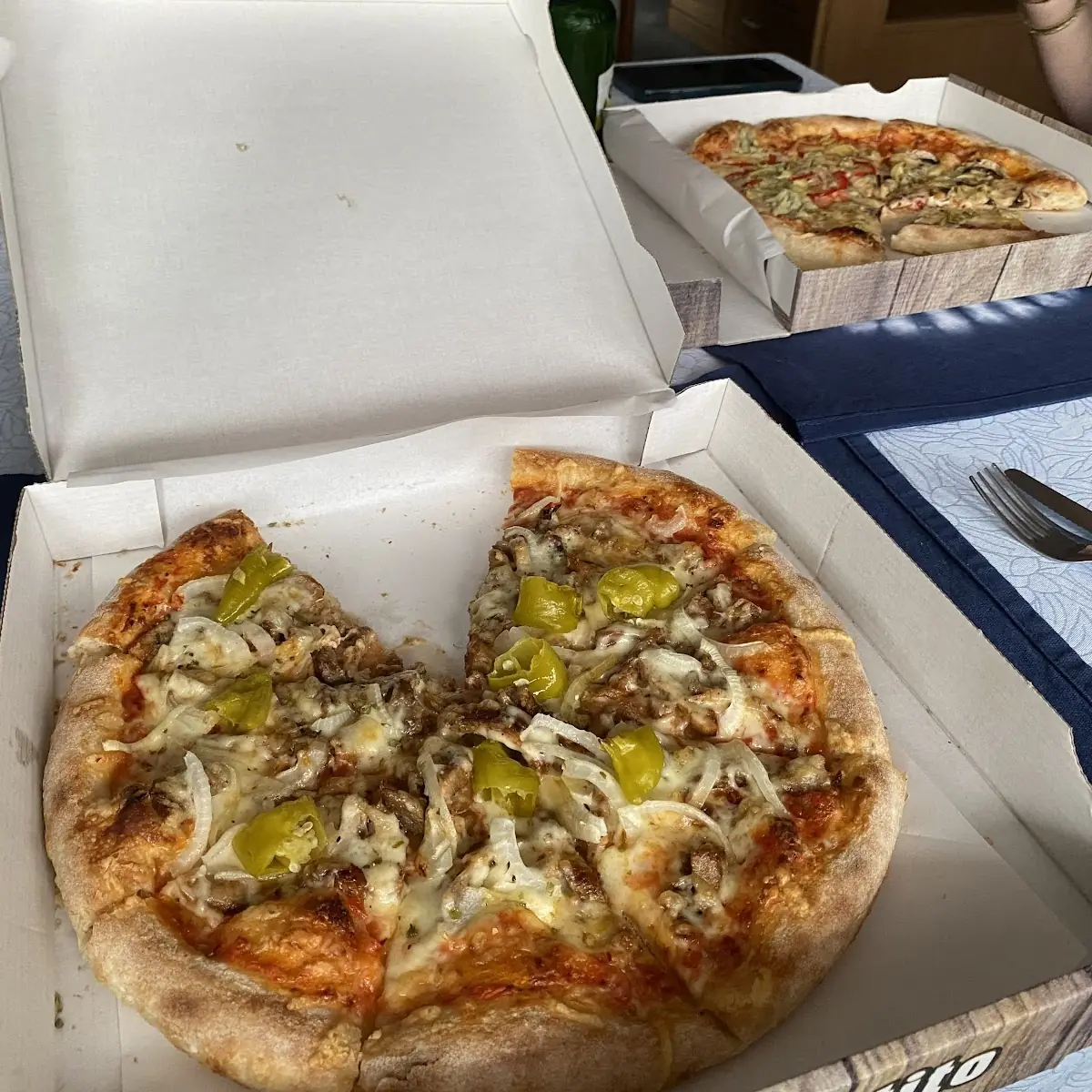 Pizza Mit Gyros