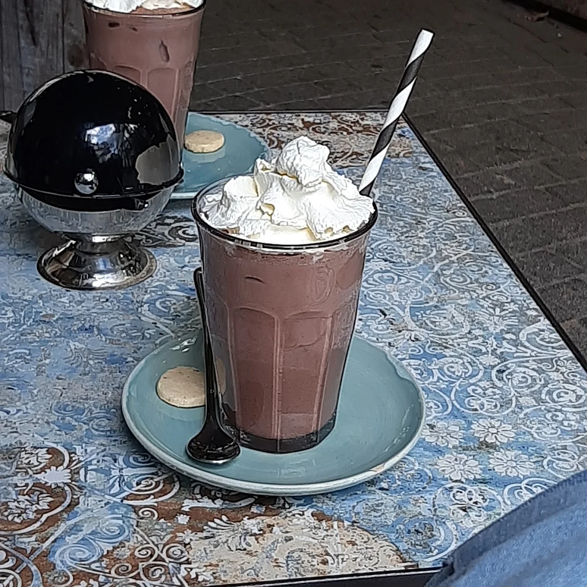 Eisschokolade, Morgentau Café & Floristik