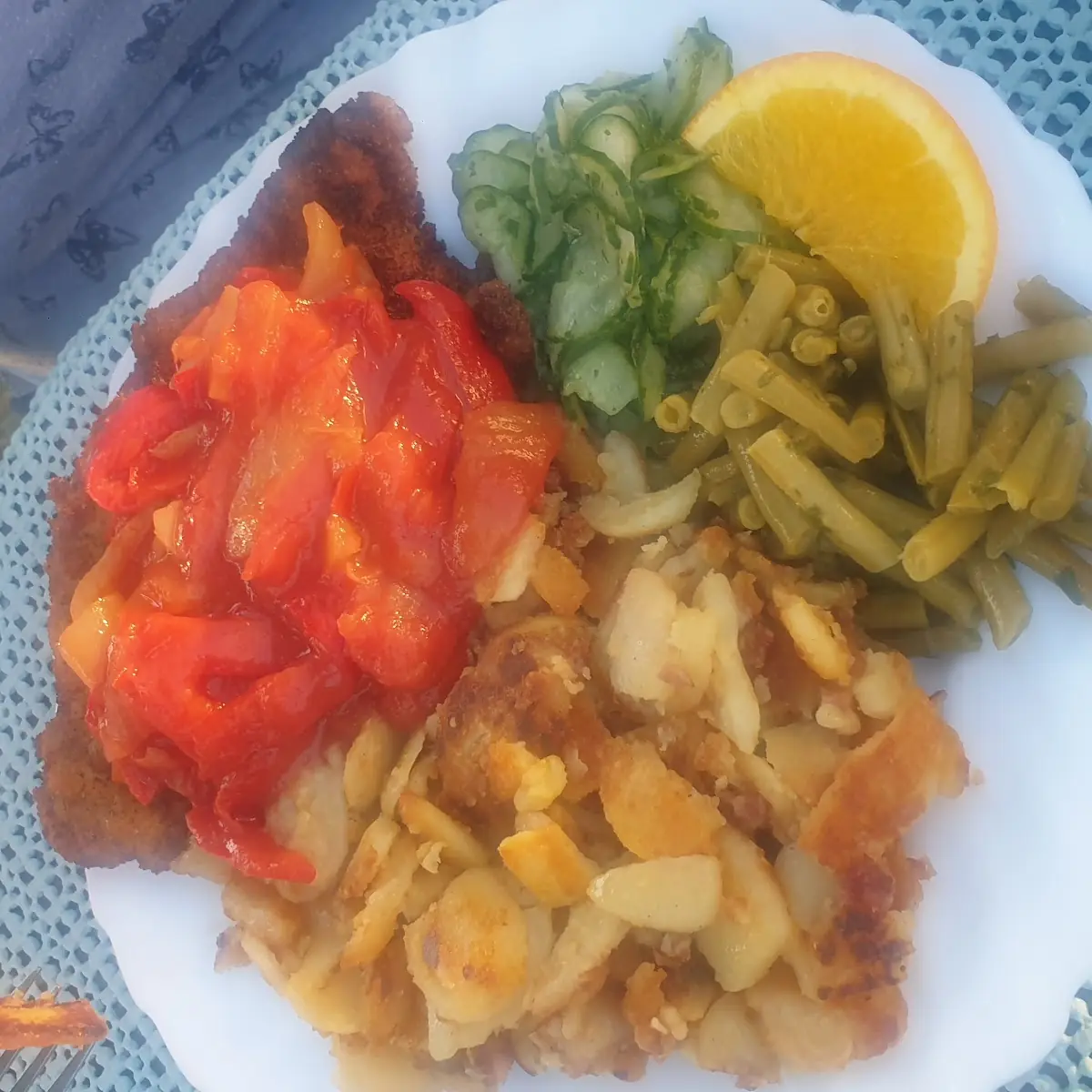 Schnitzel Mit Letscho