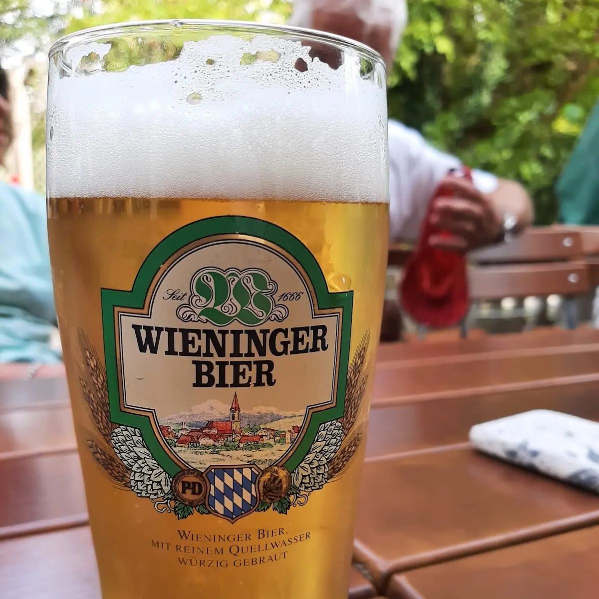 Bier, Ausflugsgaststätte Tiefenau