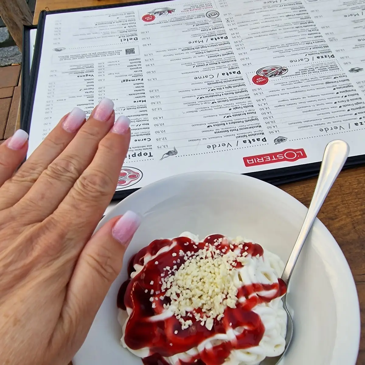 Spaghetti Eis