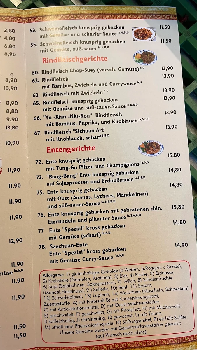 Speisekarte photo 8