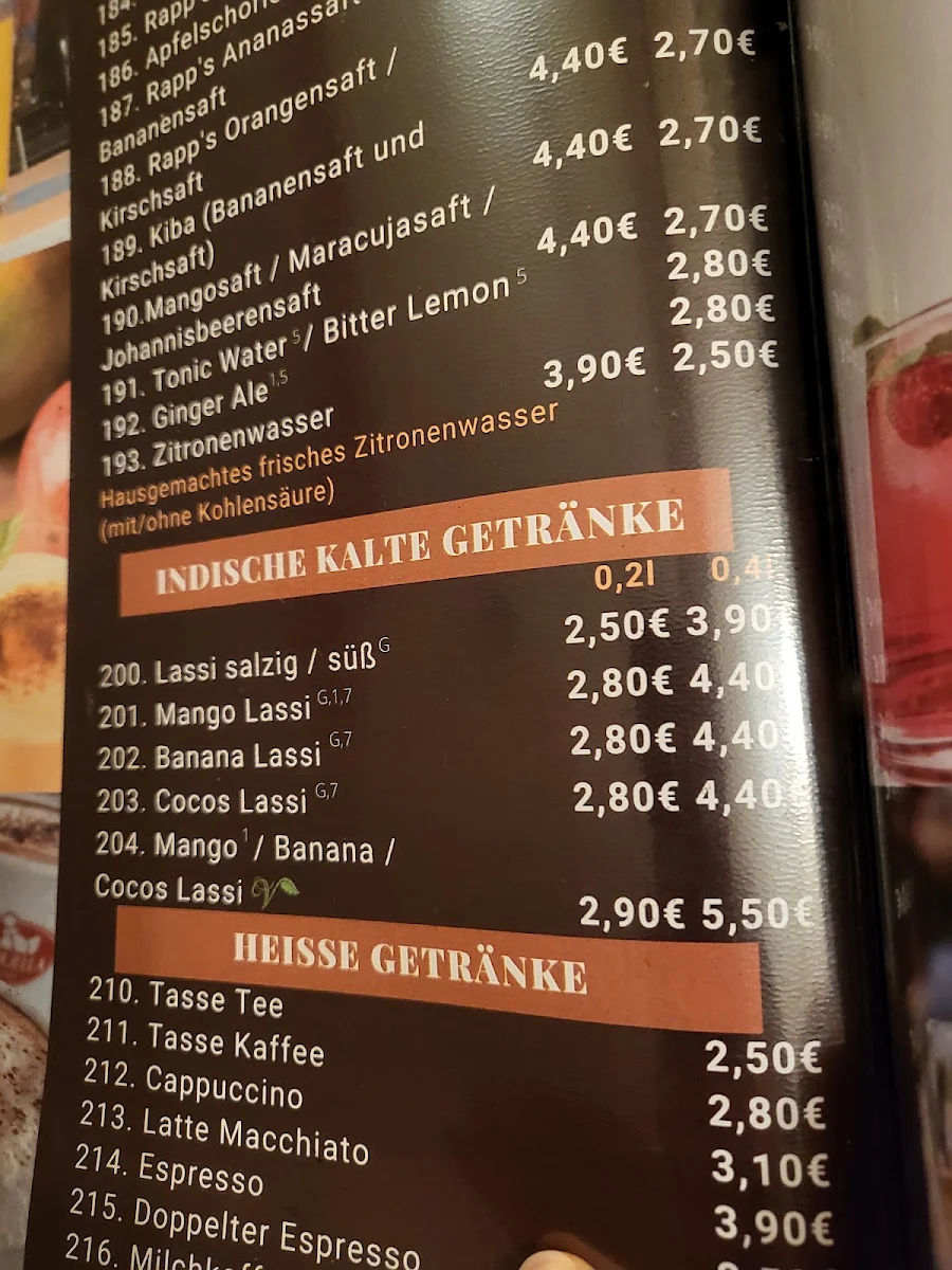 Speisekarte photo 4