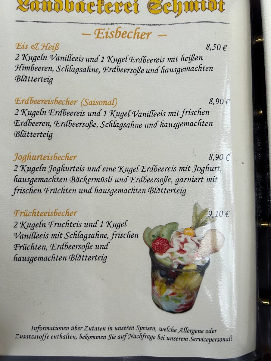 Speisekarte photo 4
