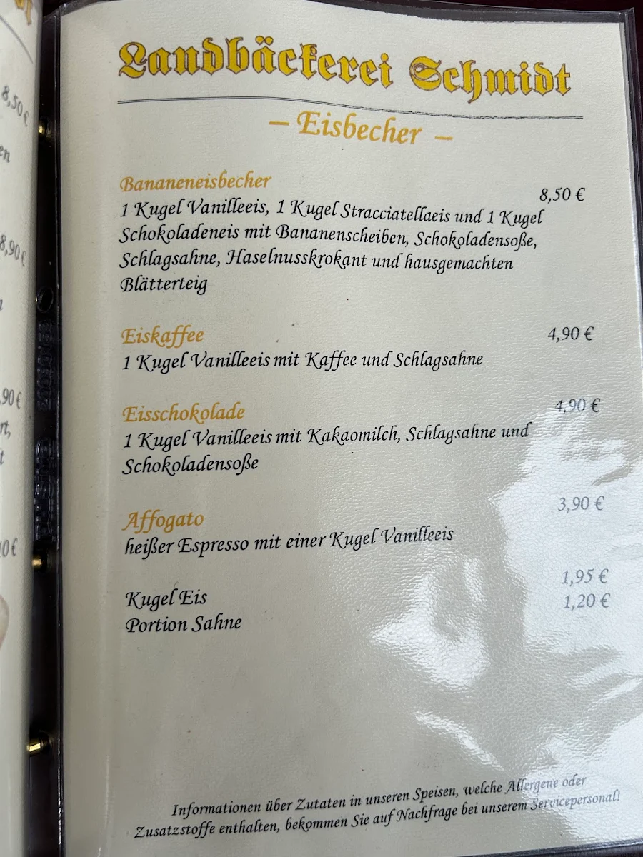 Speisekarte photo 5