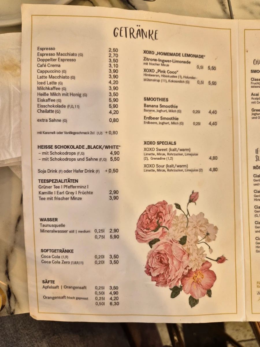 Speisekarte photo 5