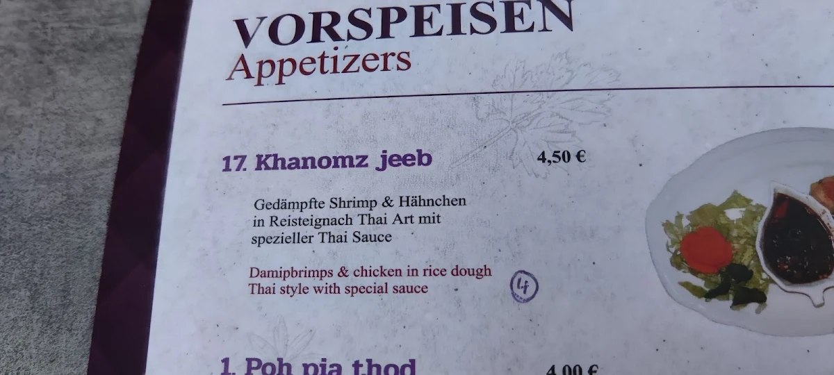 Speisekarte photo 3