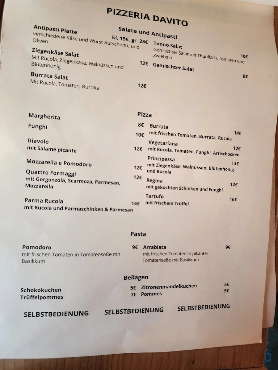 Speisekarte photo 5