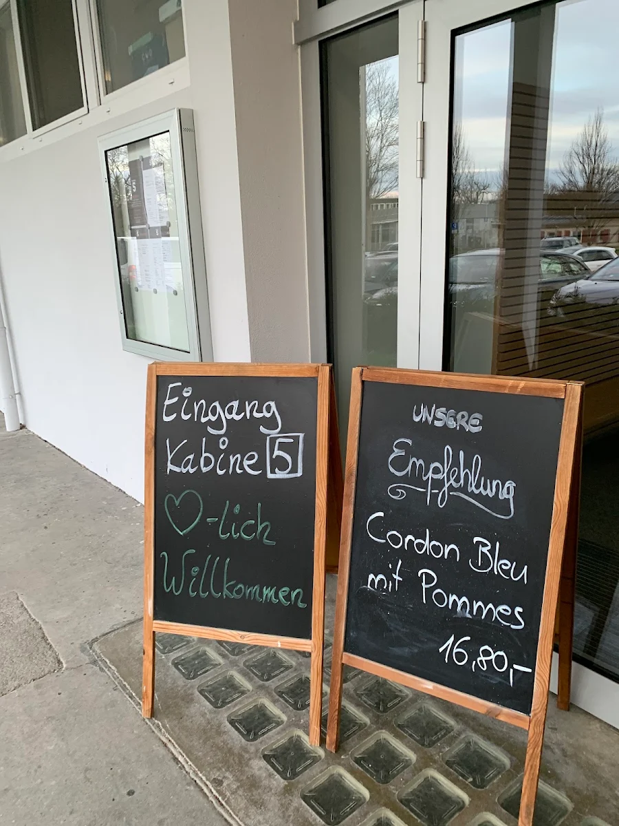 Speisekarte, Kabine5
