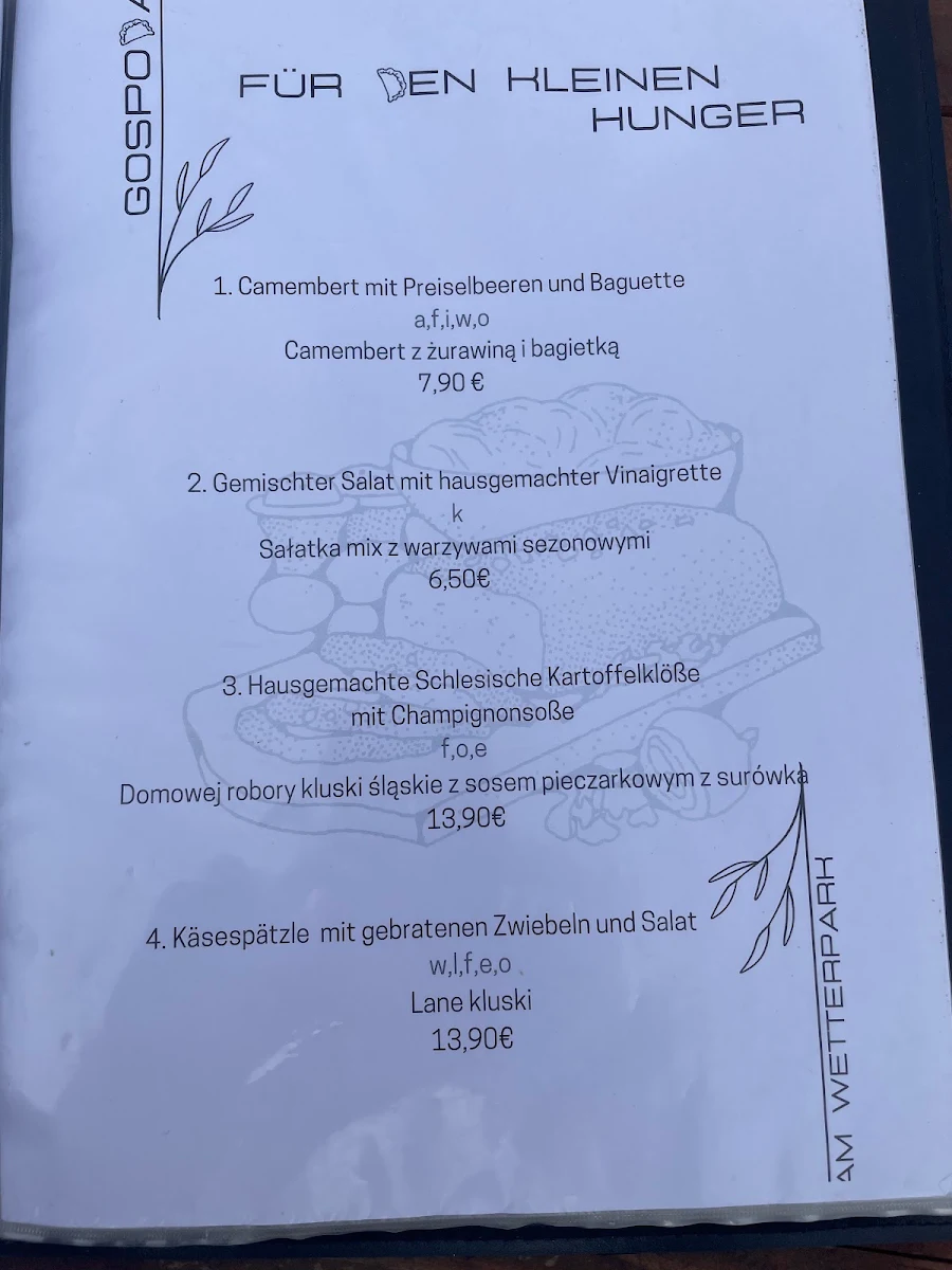 Speisekarte photo 3