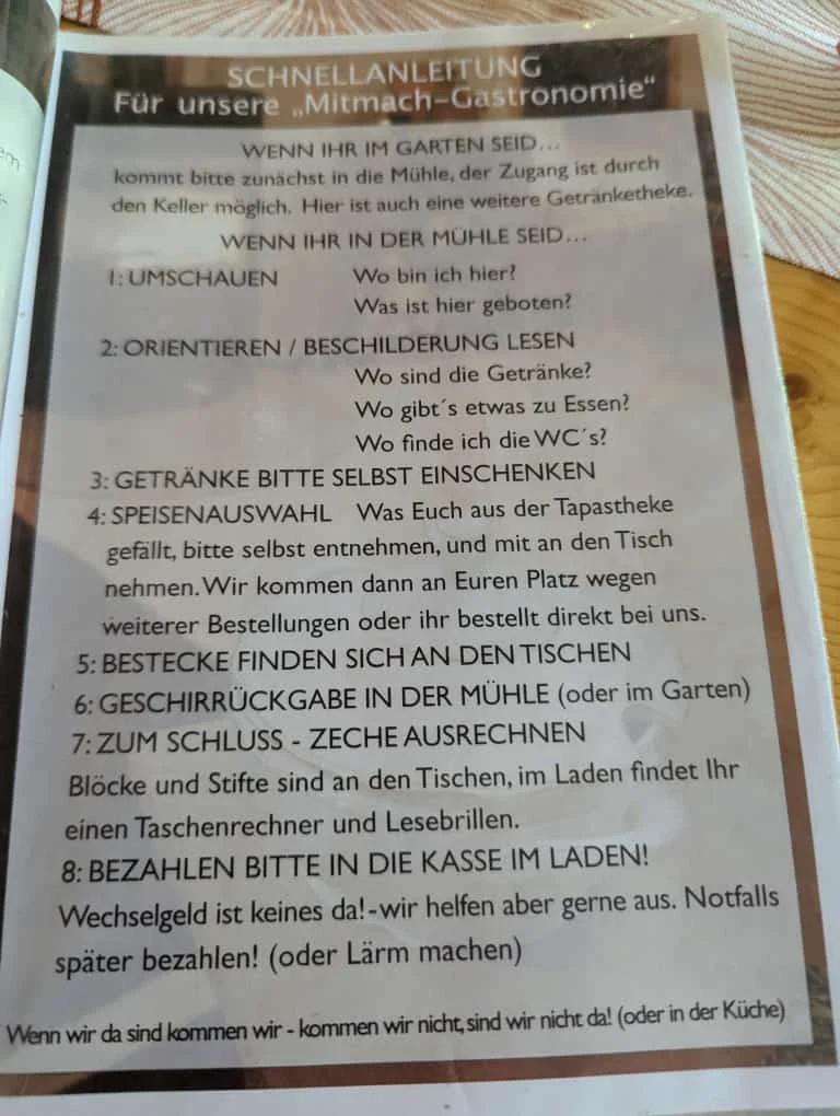 Speisekarte photo 4