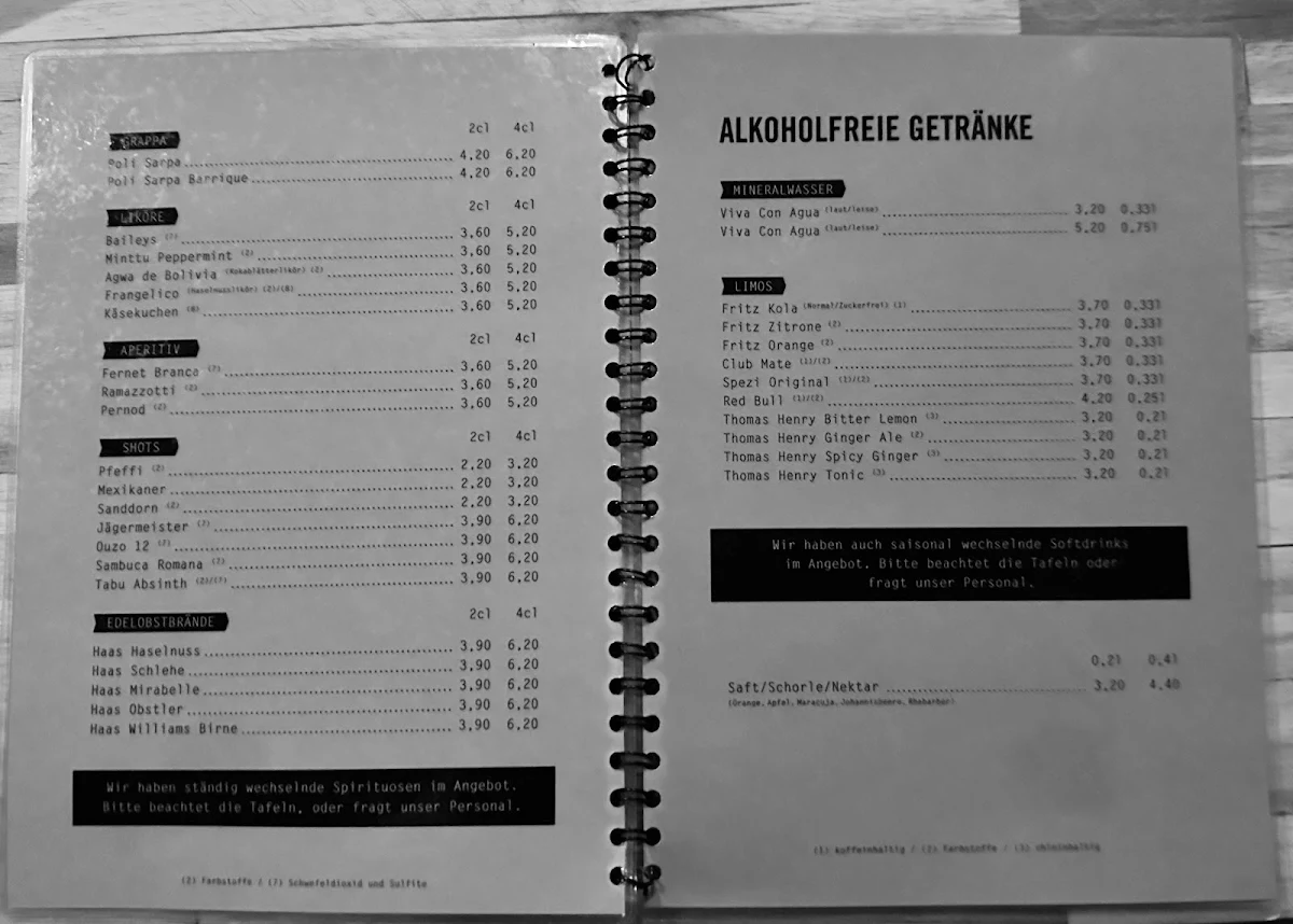 Speisekarte photo 1