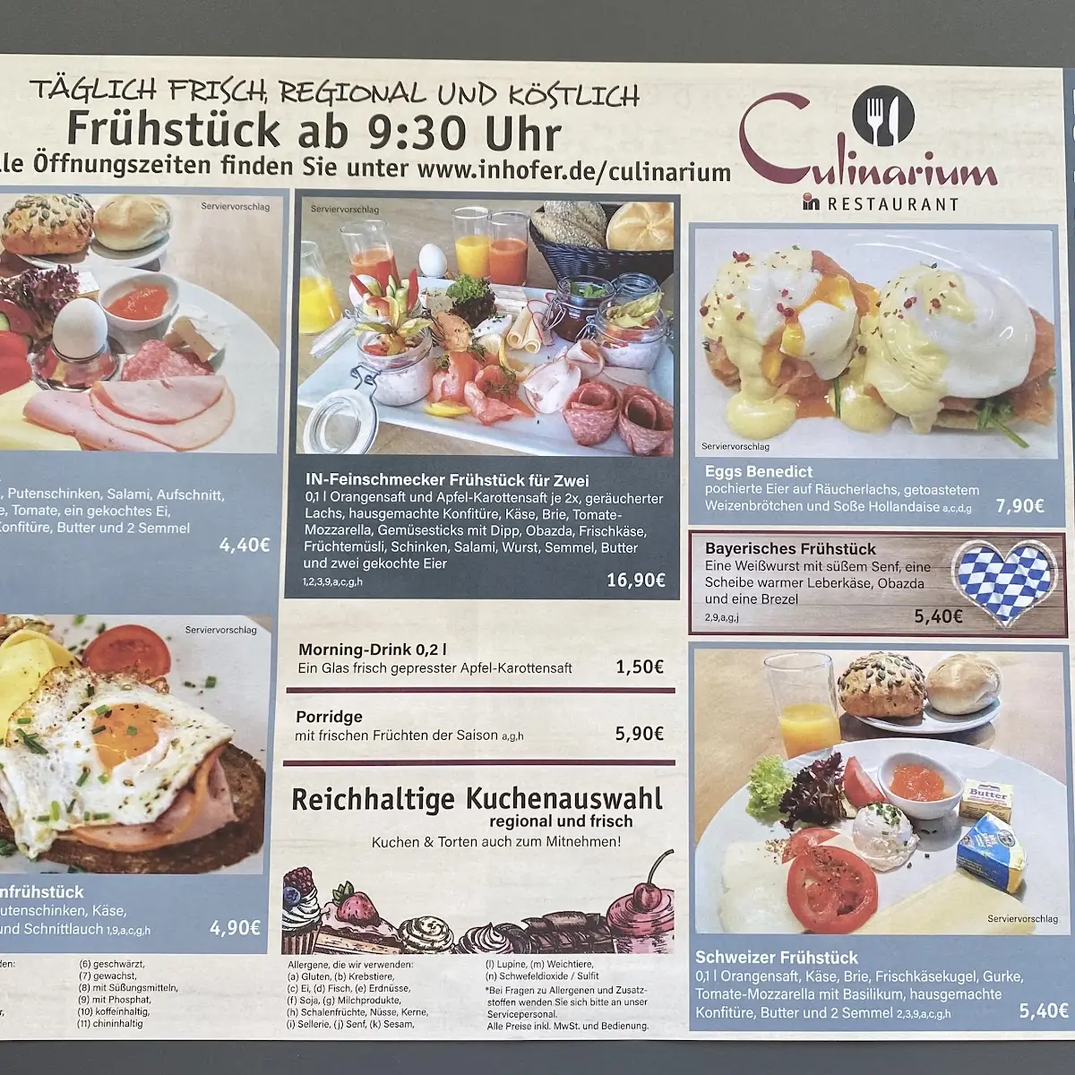 Speisekarte photo 3