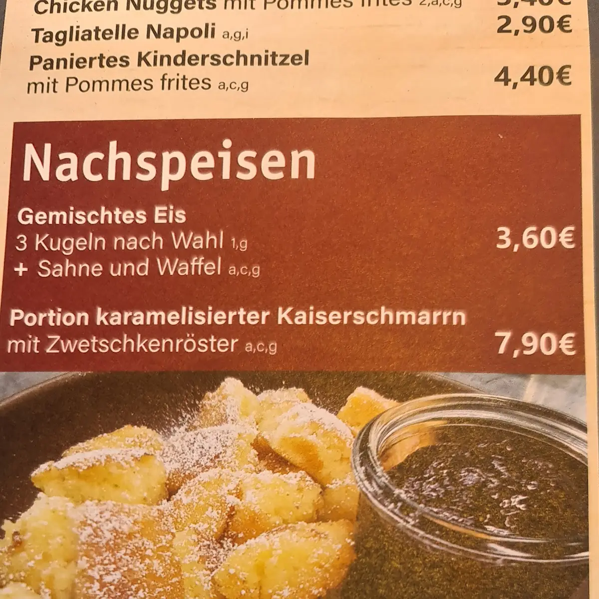 Speisekarte photo 7