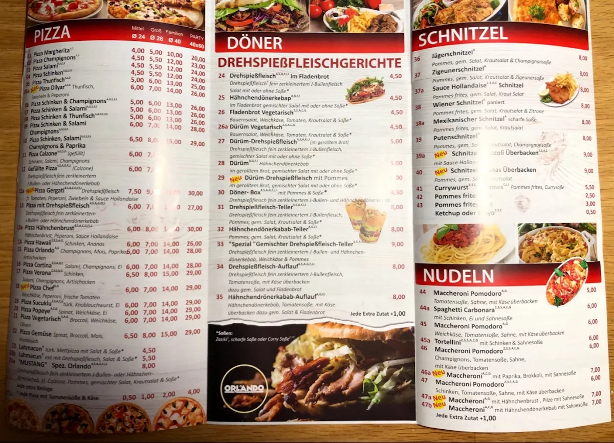 Speisekarte photo 2