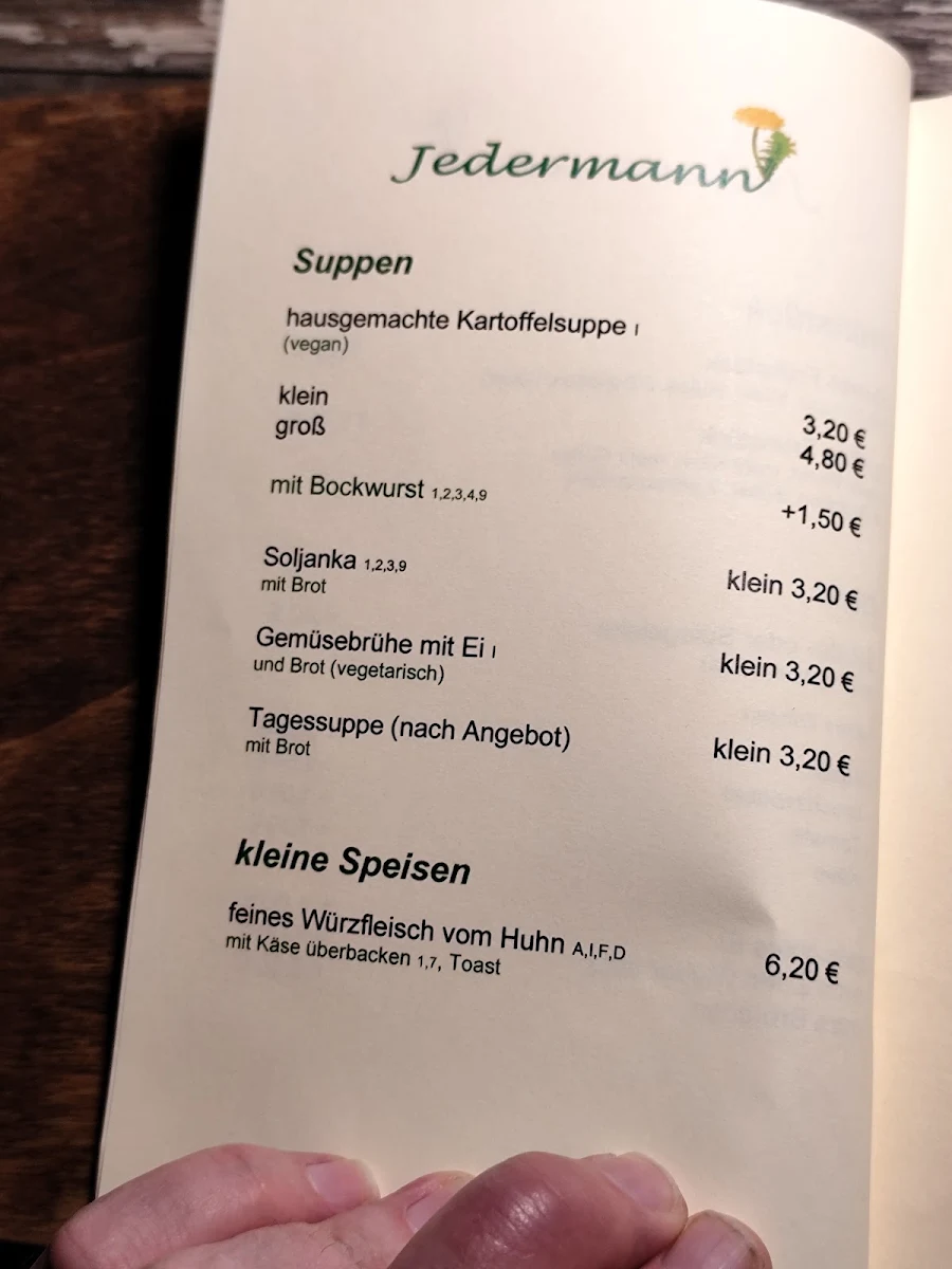 Speisekarte photo 3