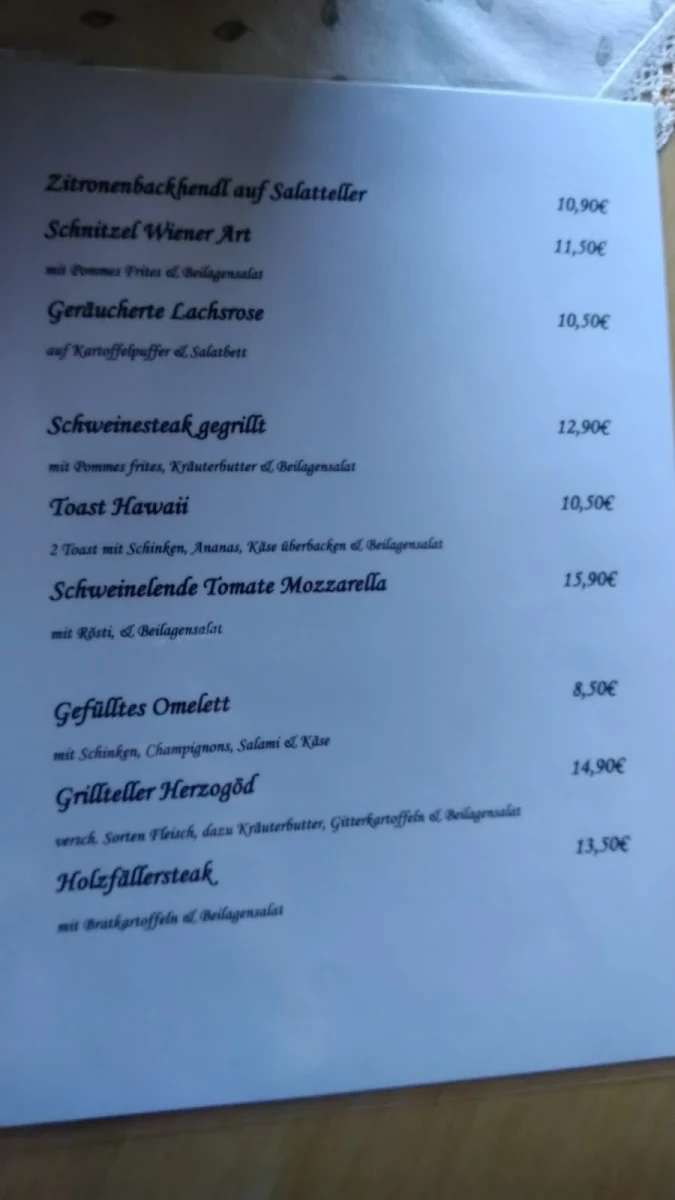 Speisekarte photo 4