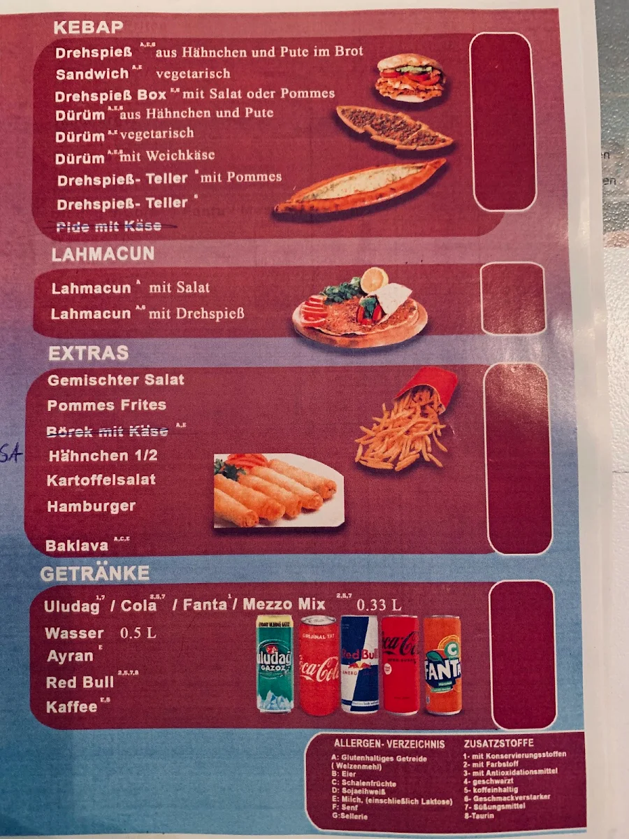 Speisekarte photo 3