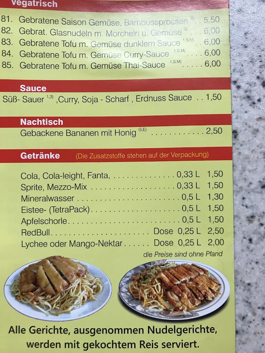 Speisekarte photo 3