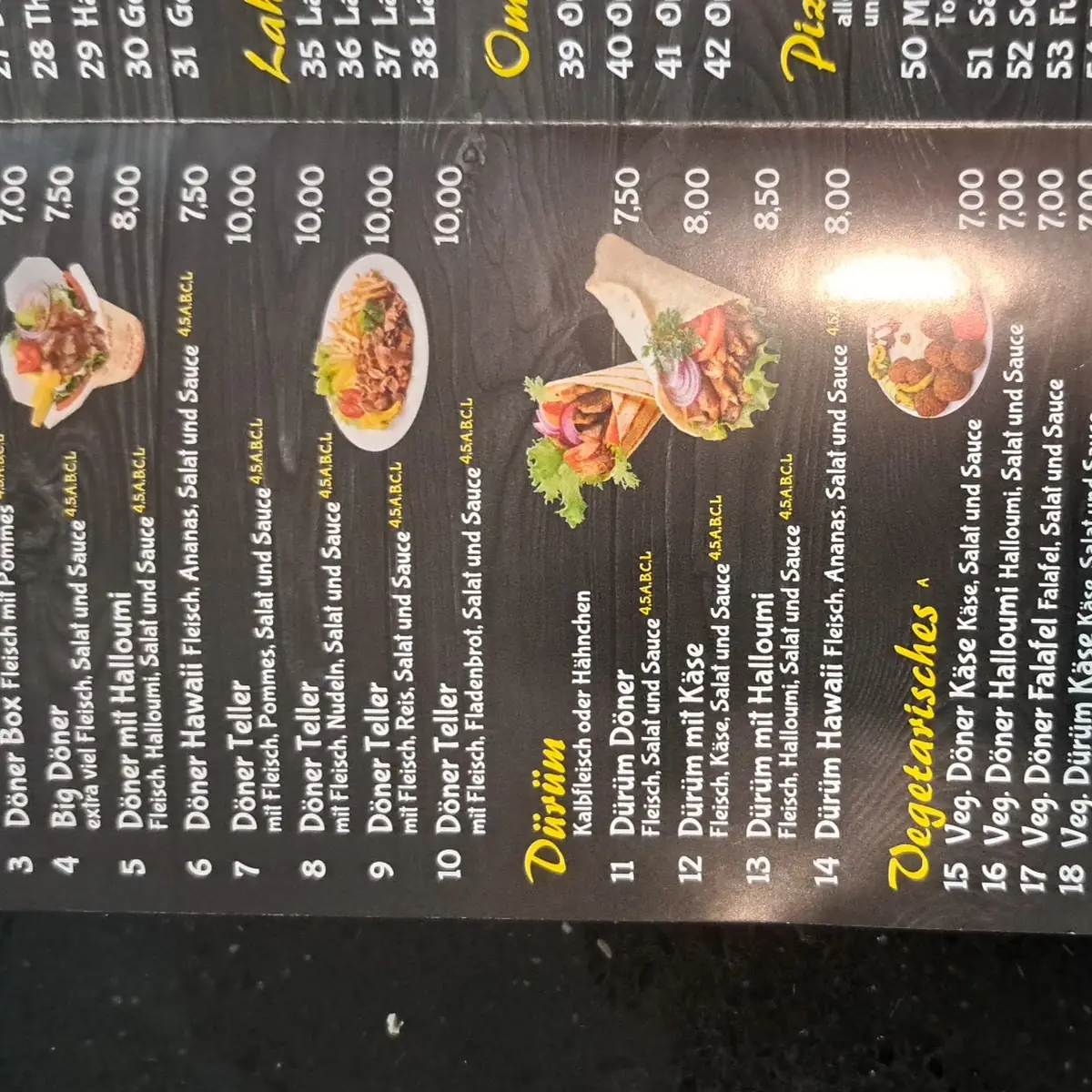 Speisekarte photo 6