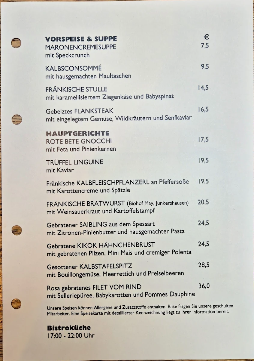 Speisekarte photo 1